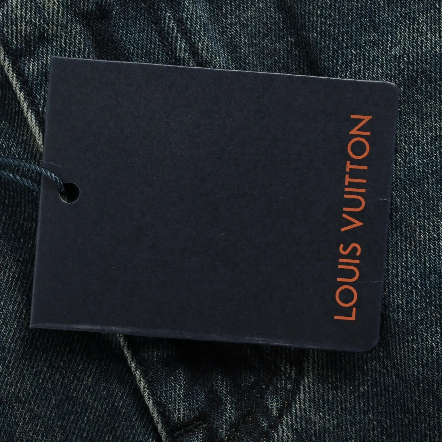 Louis Vuitton/Louis Vuitton 25ss presbyopic embossed denim shorts